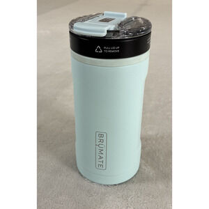 Brumate Hopsulator 3 in 1 Can Cooler Mint 12/16oz Leak Proof Benefits Charity